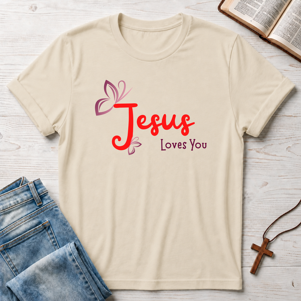 Jesus Loves You 2 T-Shirt
