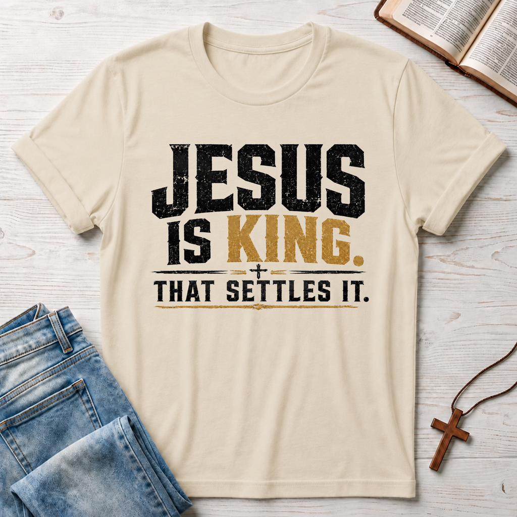 Jesus Is King That Settles It T-Shirt