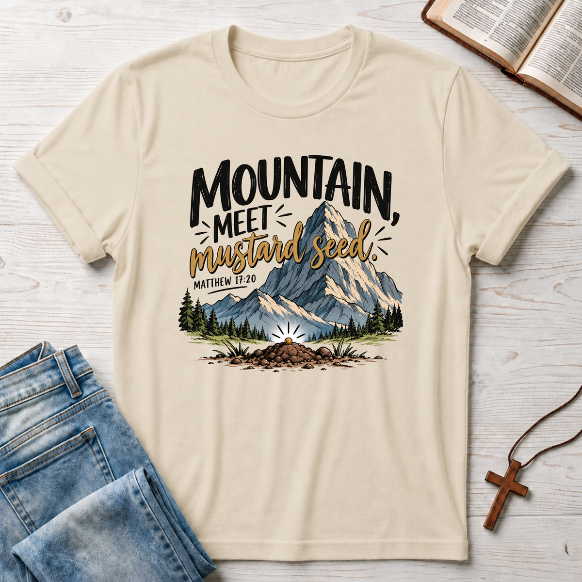 Mountain Meet Mustard 1 T-Shirt