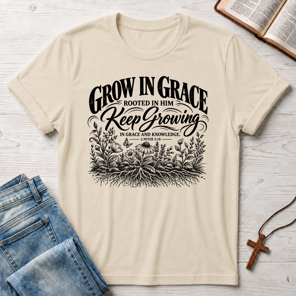 Rooted In Him T-Shirt