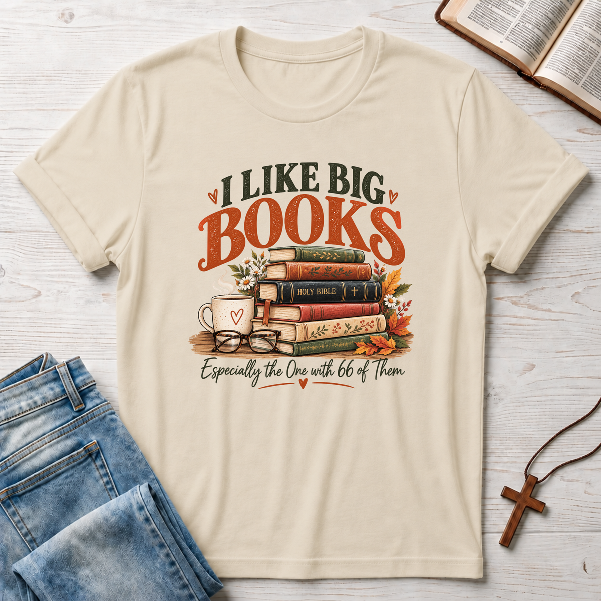 Like Big Books T-Shirt