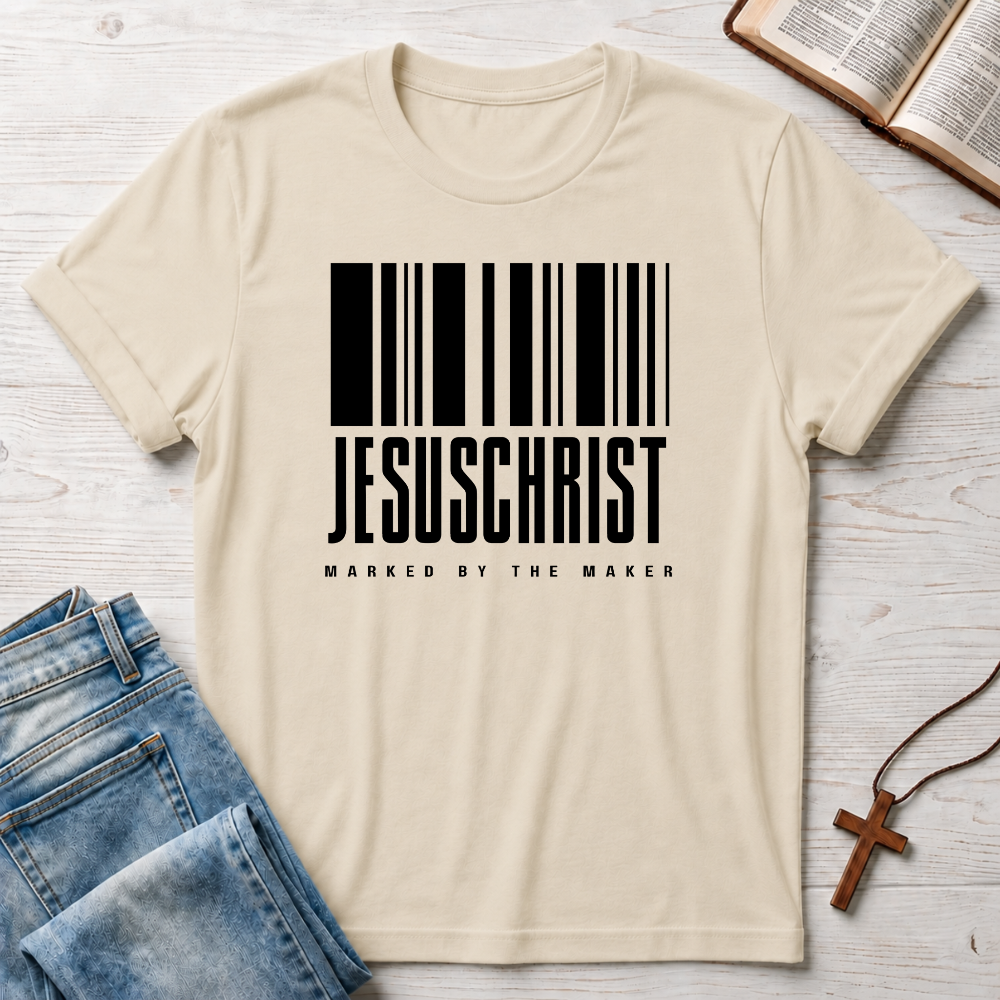 Jesus Christ: Marked By The Maker T-Shirt