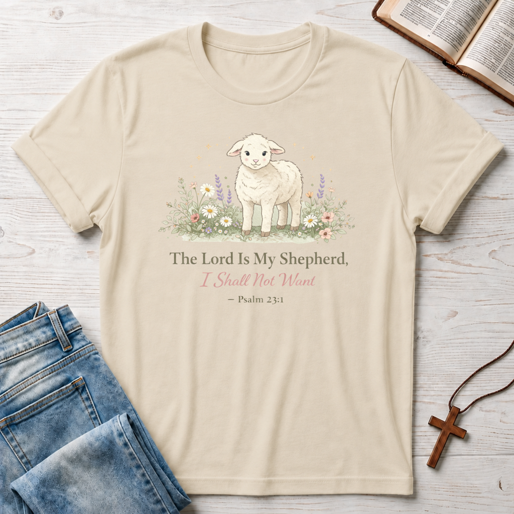 Lamb: The Lord Is My Shepherd T-Shirt