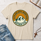 Matthew 17:20 Faith Can Move Mountains T-Shirt