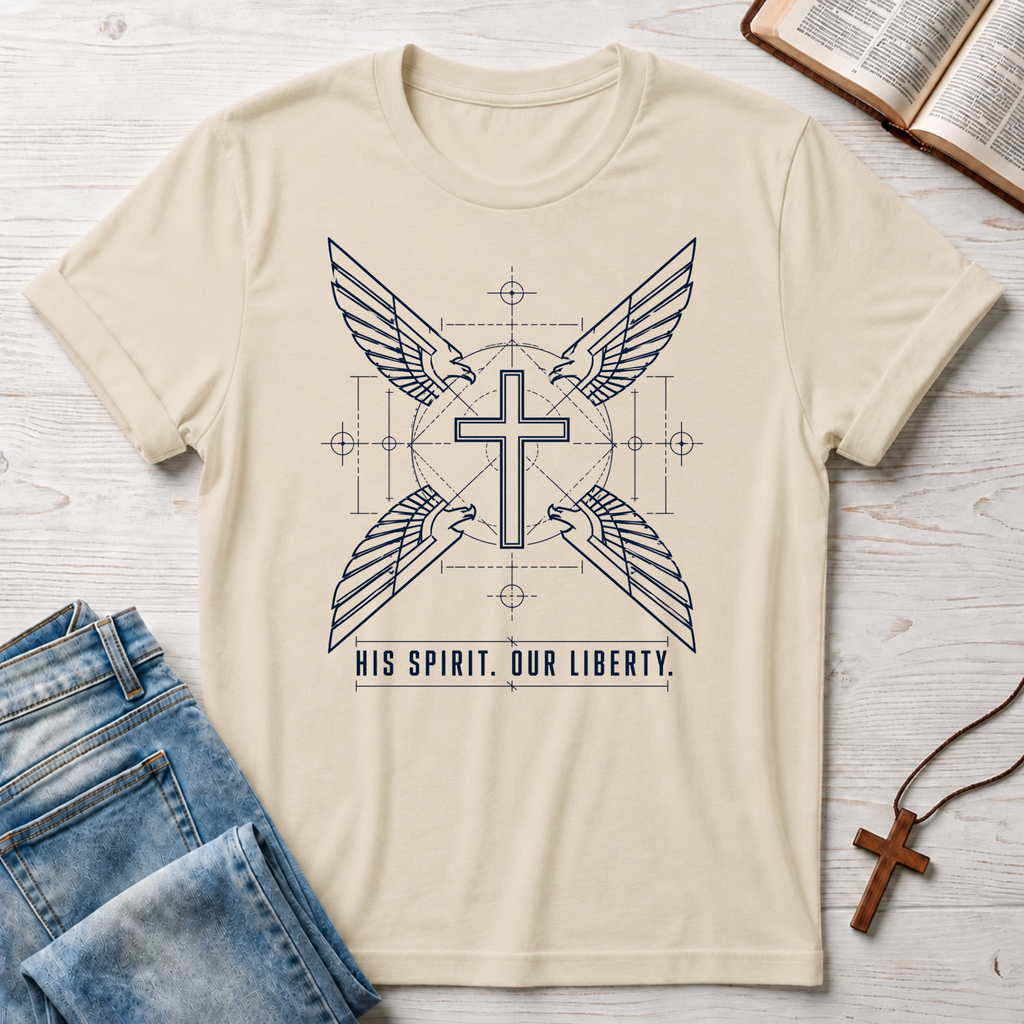 His Spirit. Our Liberty. T-Shirt