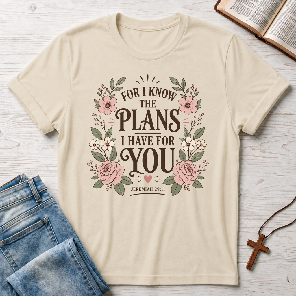 Jeremiah 29:11 Plans I Have For You T-Shirt