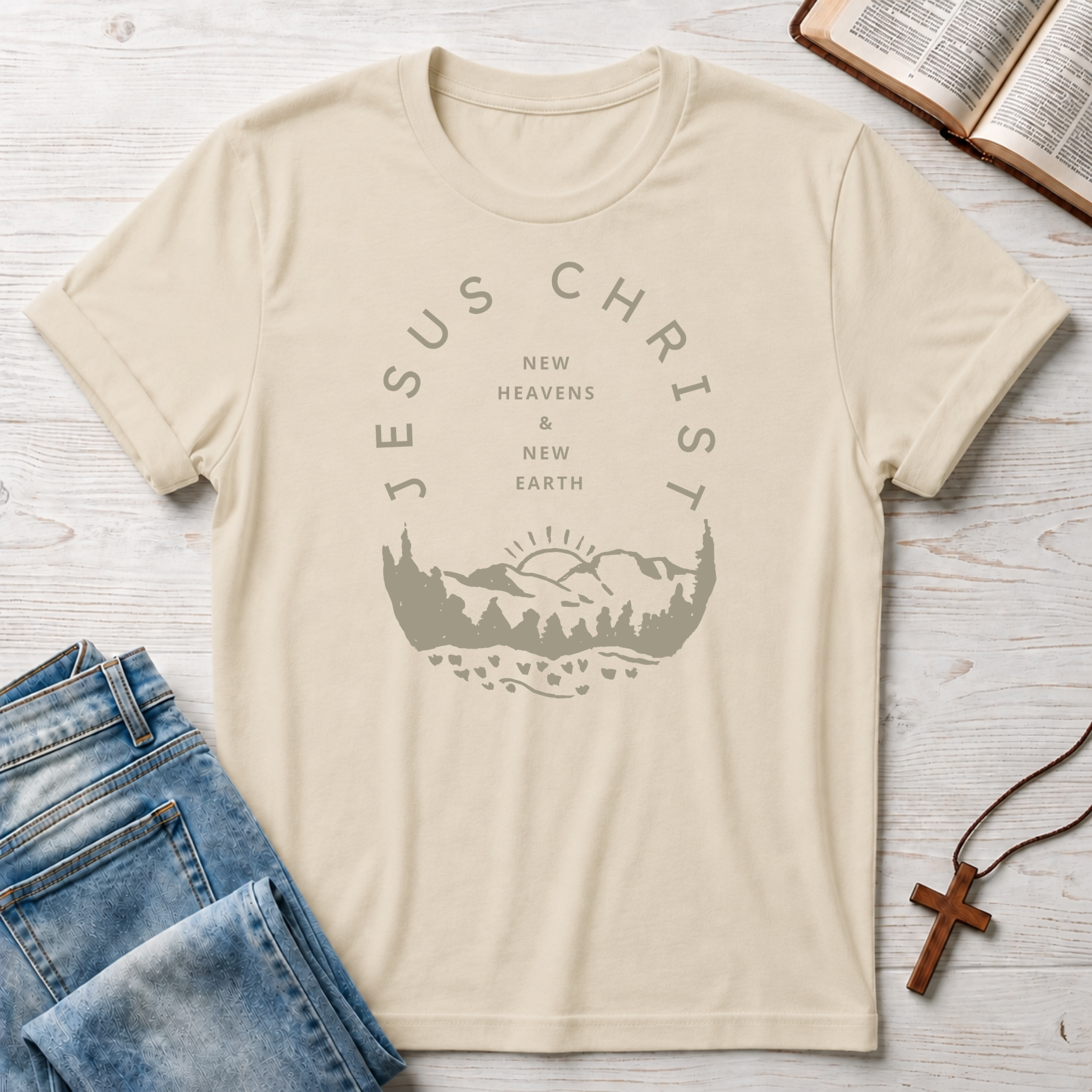 Jesus Christ: New Heavens & New Earth T-Shirt