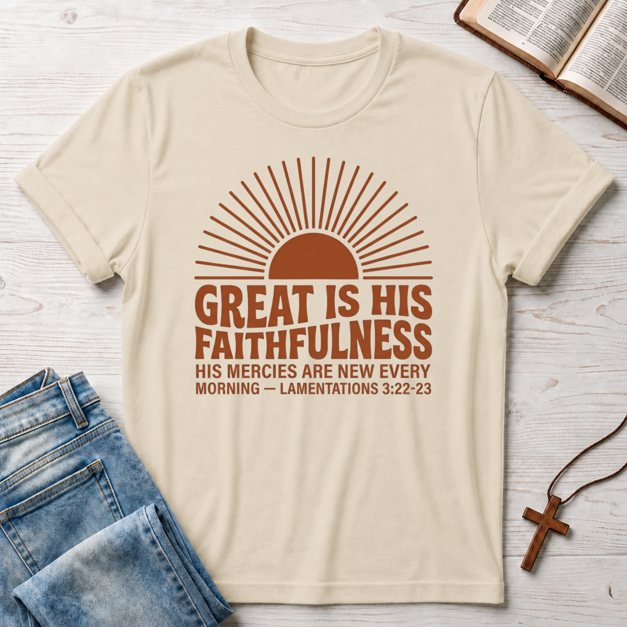 Great Is His Faithfulness T-Shirt