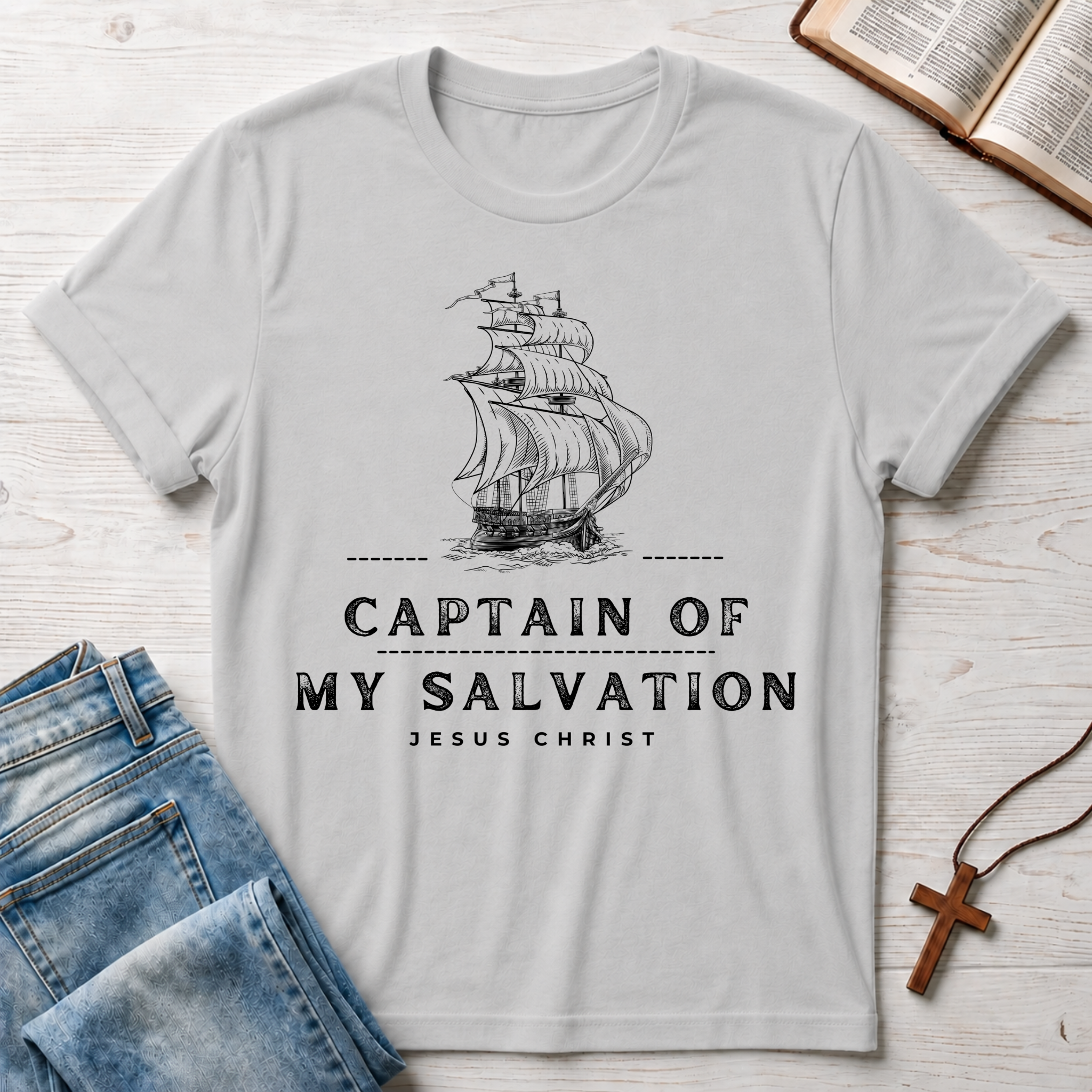 Captain Of My Salvation T-Shirt