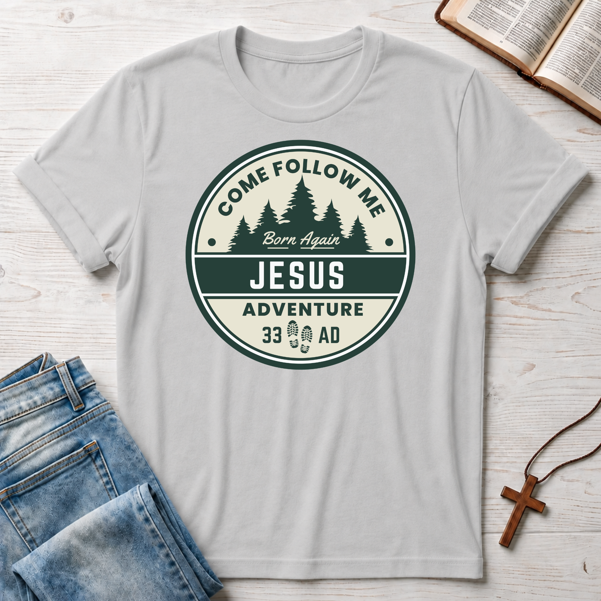Come Follow Me Jesus Adventure T-Shirt
