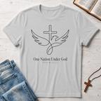 One Nation Under God Cross Bird T-Shirt