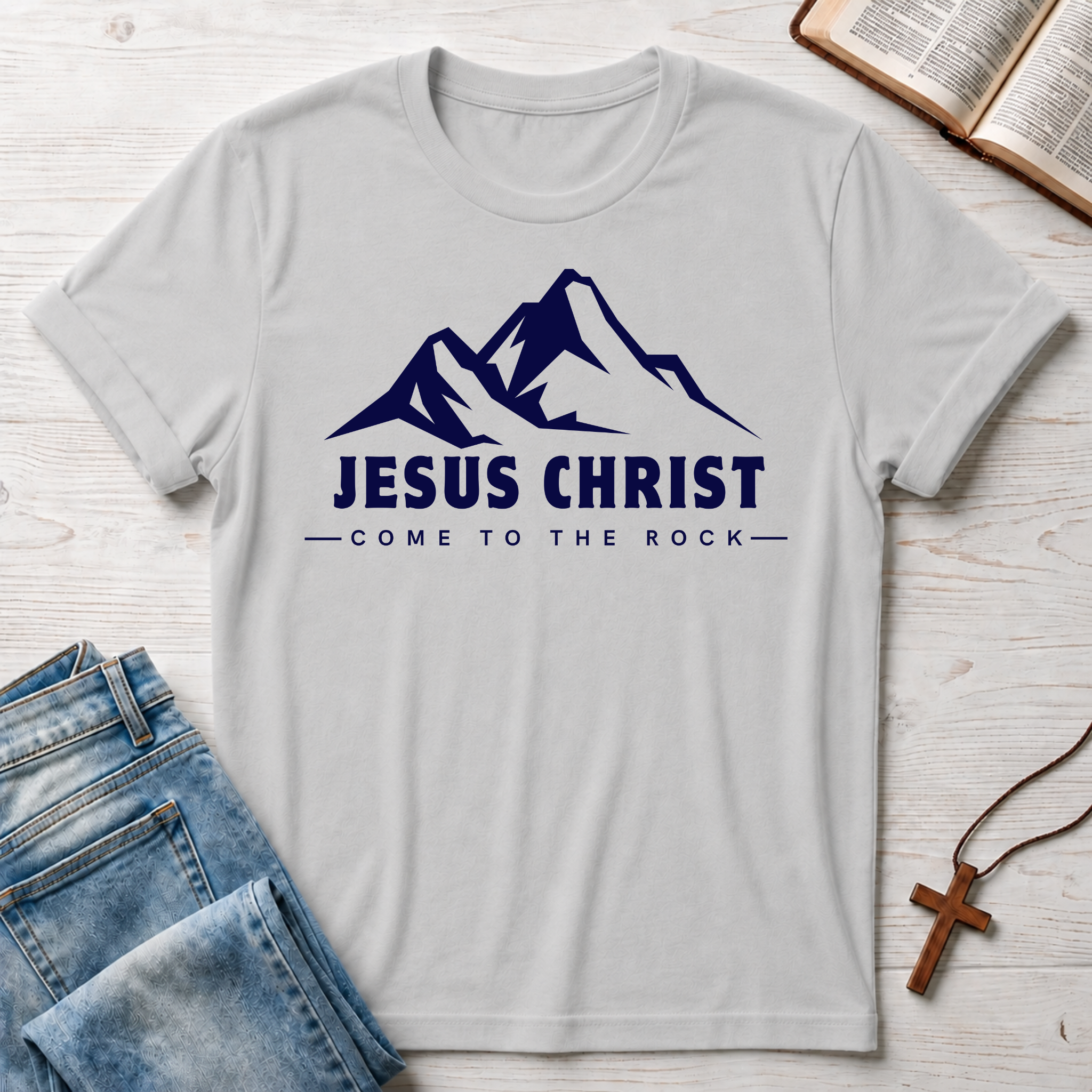 Jesus Christ: Come To The Rock T-Shirt