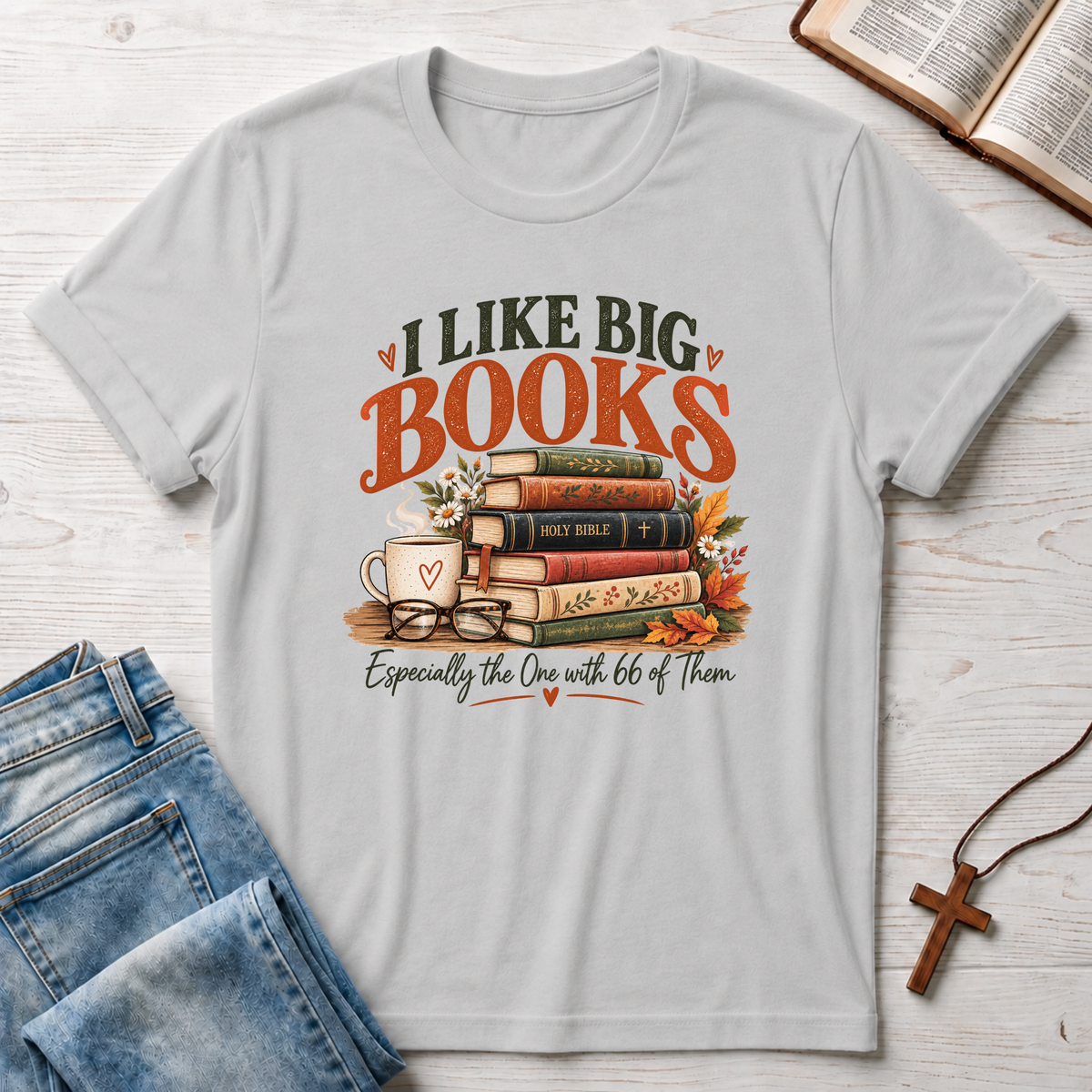 Like Big Books T-Shirt