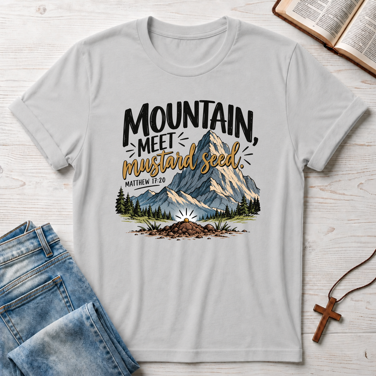 Mountain Meet Mustard 1 T-Shirt
