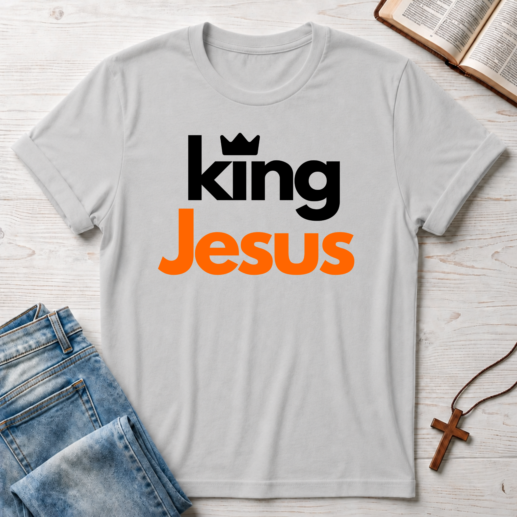 King Jesus Crown T-Shirt