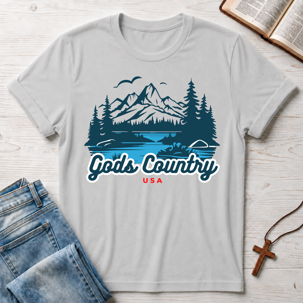 Gods Country USA T-Shirt