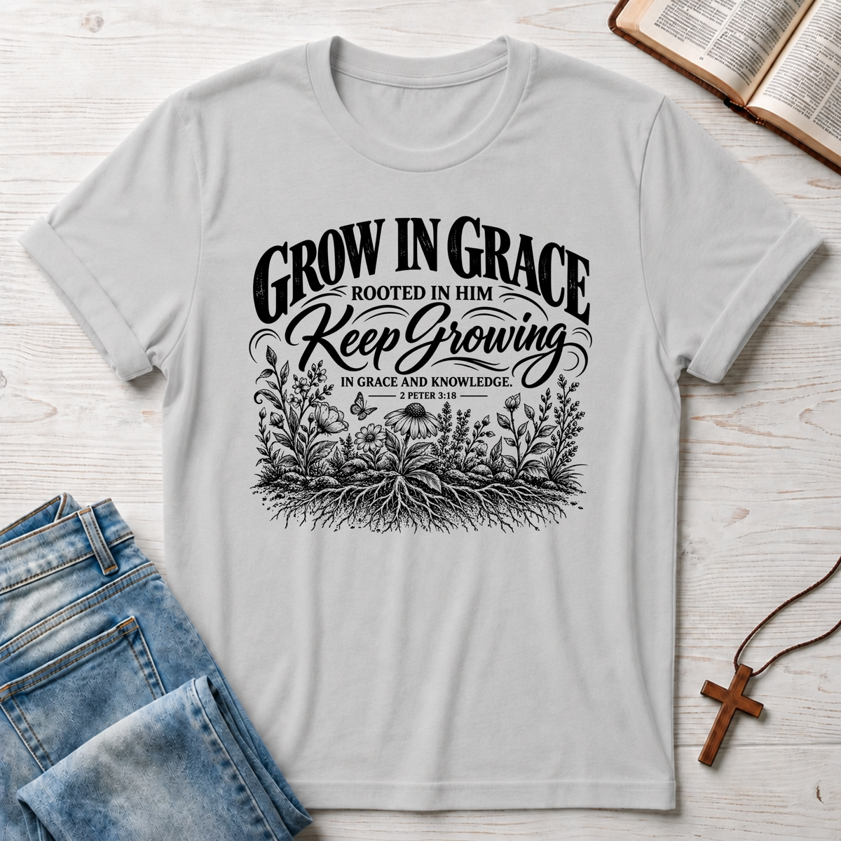 Rooted In Him T-Shirt