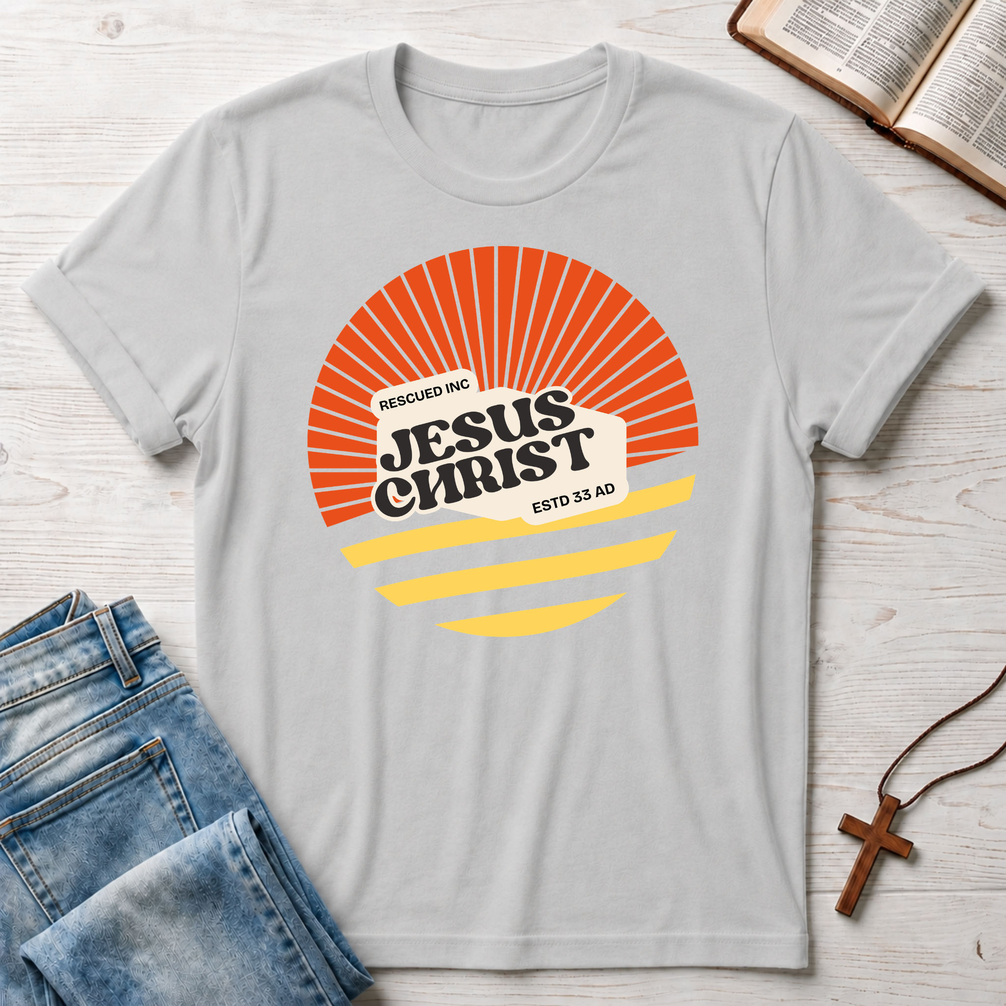 Jesus Christ Sunburst T-Shirt