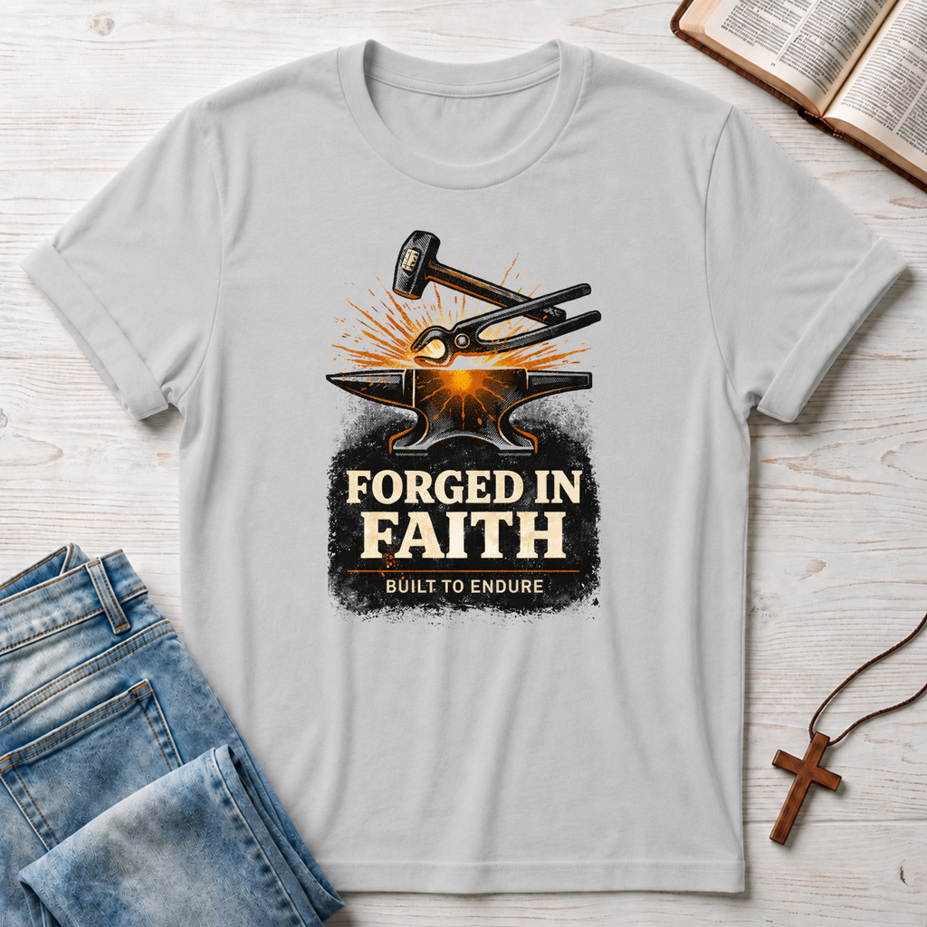 Forged In Faith: Built To Endure T-Shirt