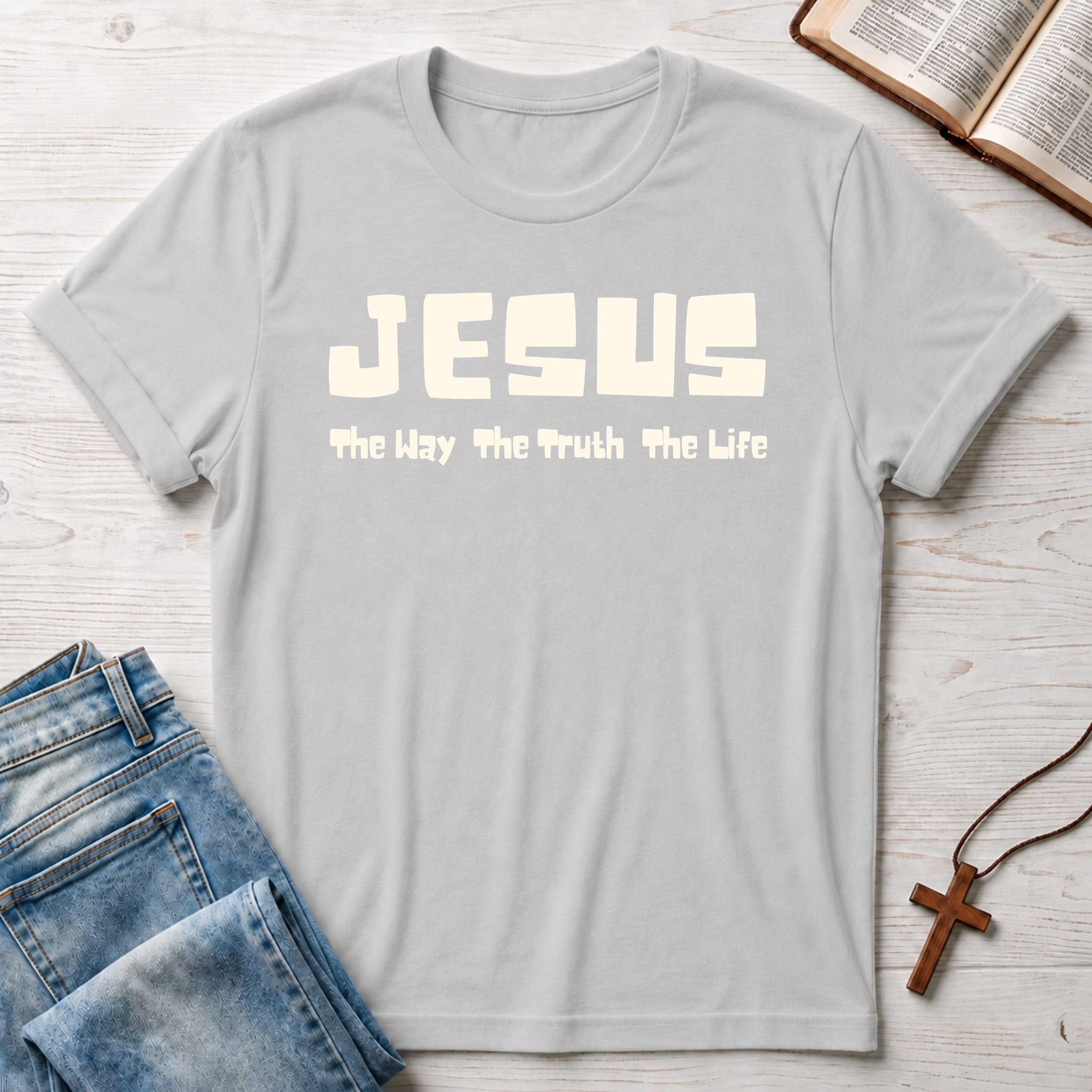 Jesus: The Way The Truth The Life T-Shirt