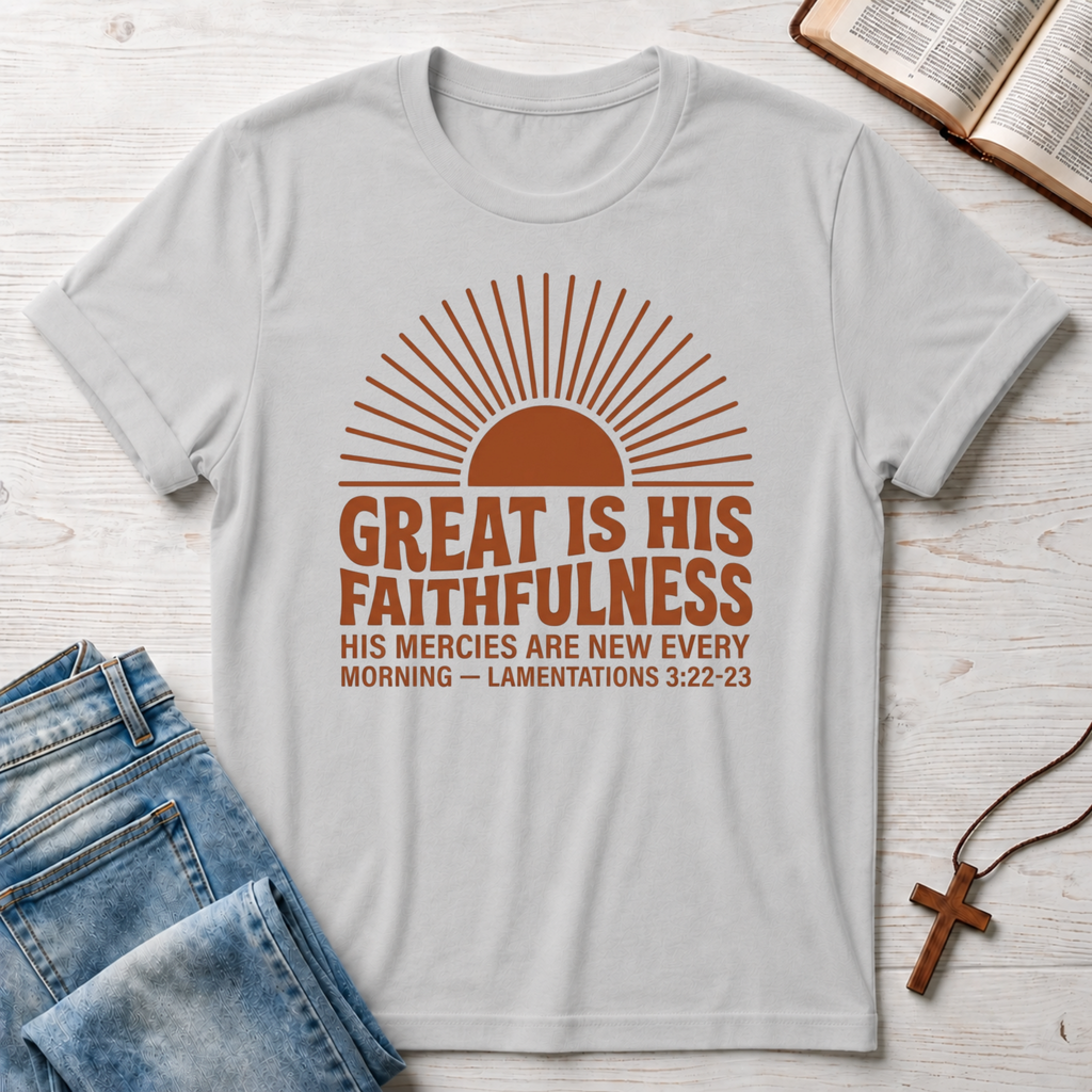 Great Is His Faithfulness T-Shirt