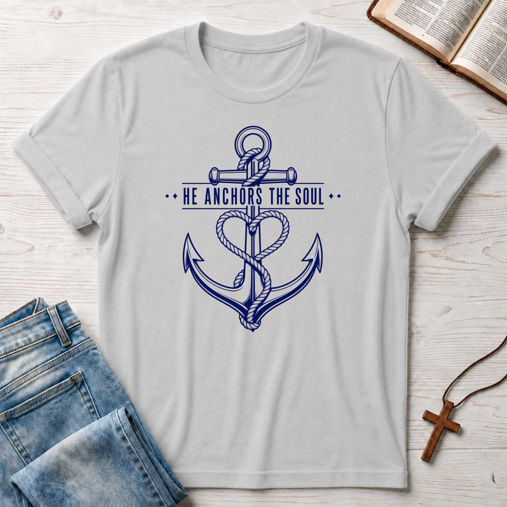 He Anchors The Soul T-Shirt