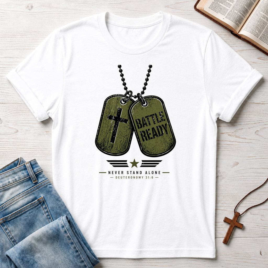 Battle Ready: Never Stand Alone T-Shirt