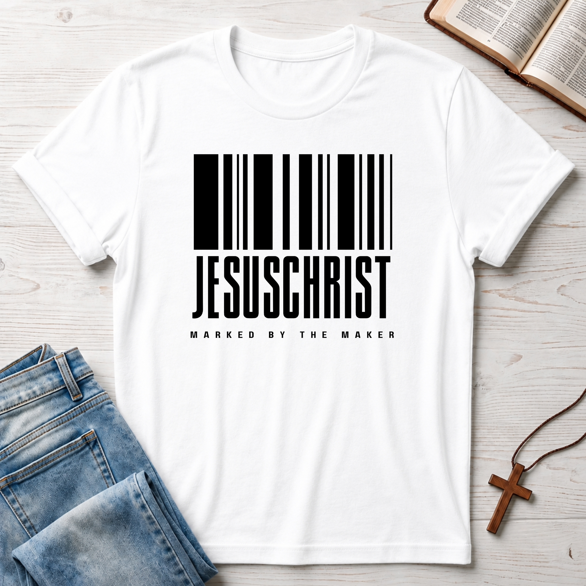 Jesus Christ: Marked By The Maker T-Shirt