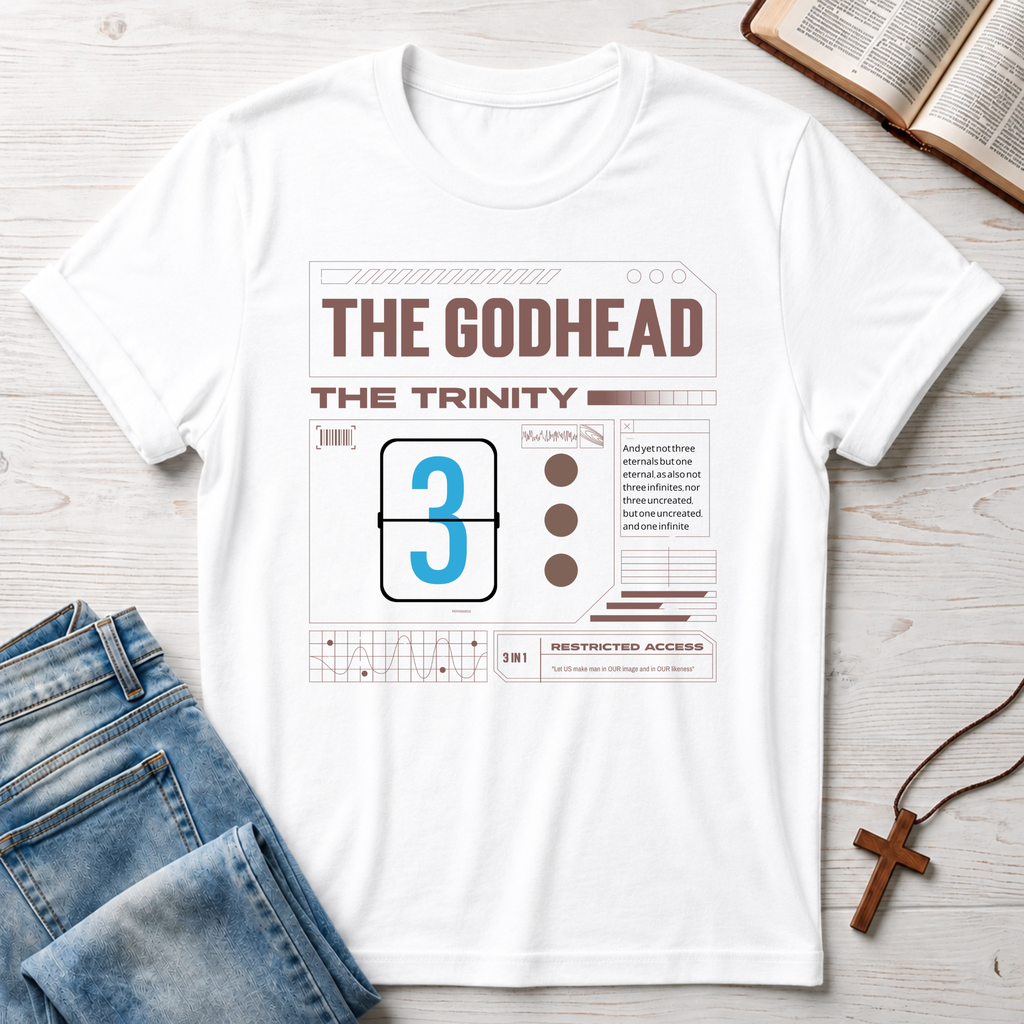 Godhead Trinity: 3 in 1 T-Shirt