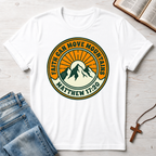 Matthew 17:20 Faith Can Move Mountains T-Shirt