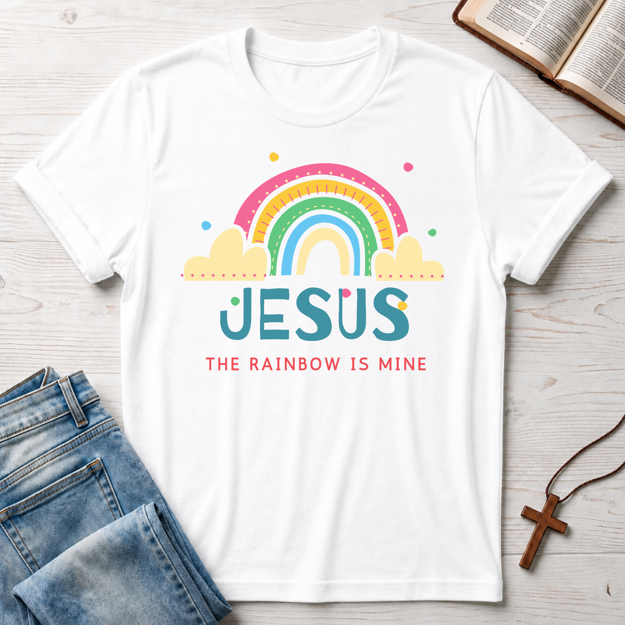 Jesus The Rainbow Is Mine T-Shirt