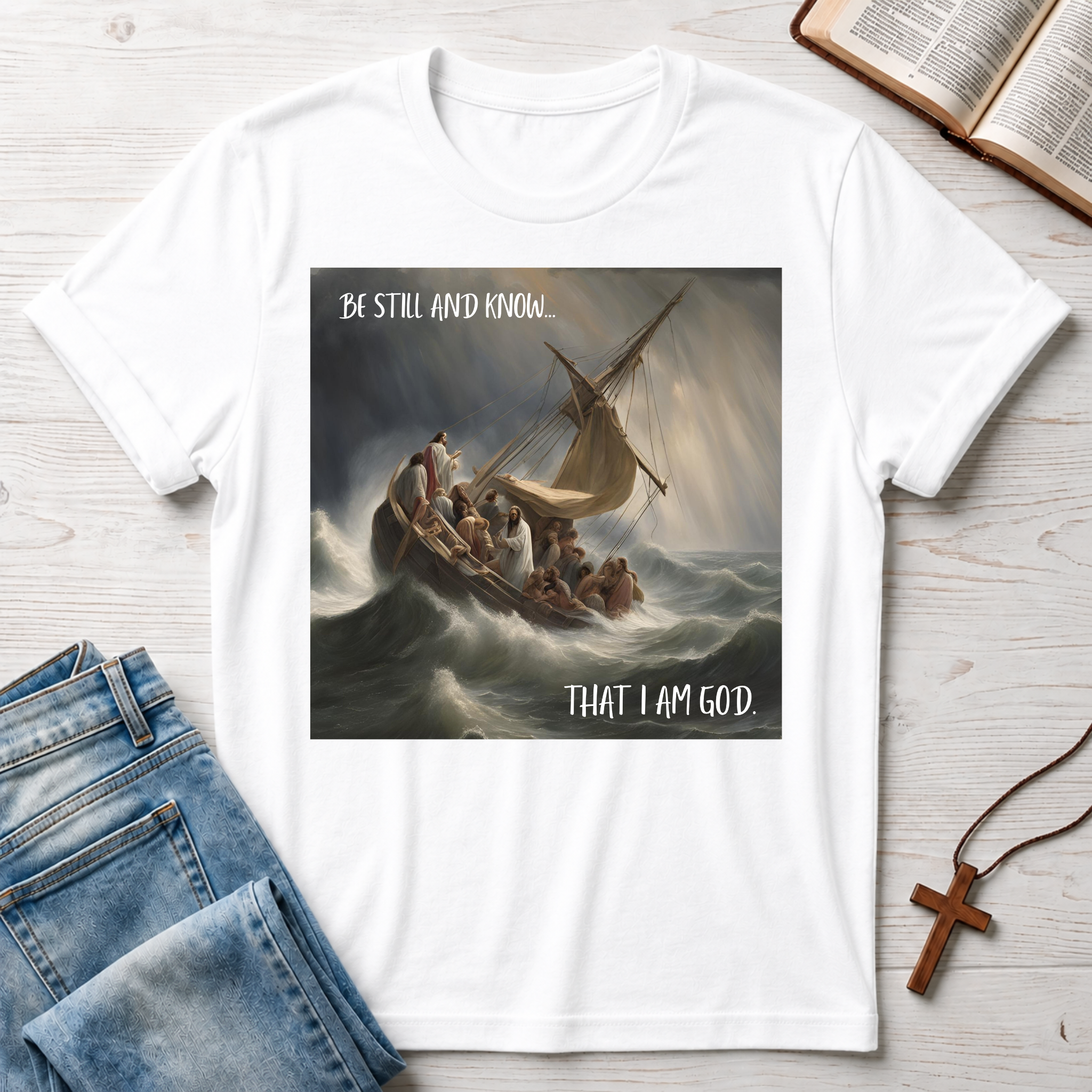That I Am God Boat T-Shirt