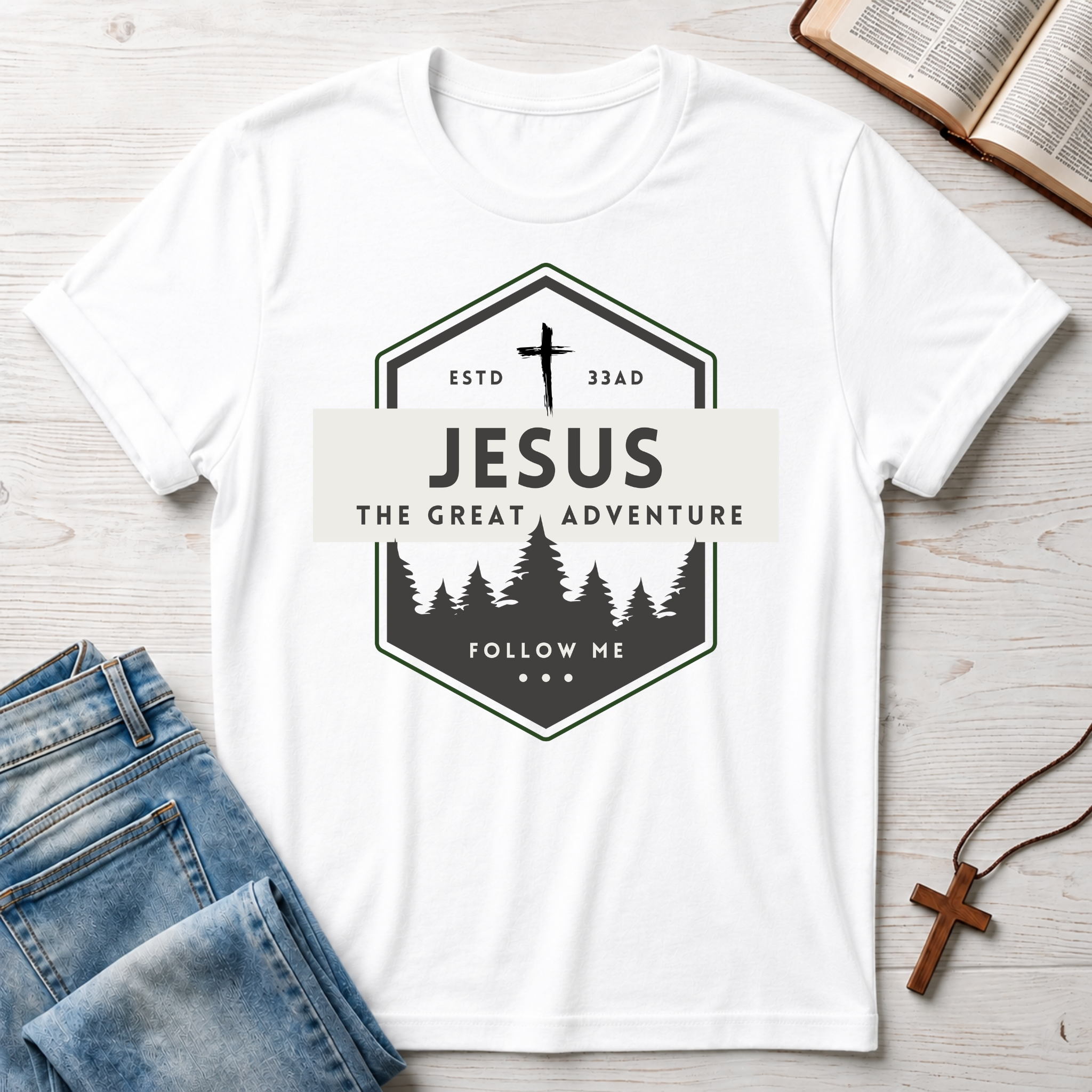 Jesus The Great Adventure T-Shirt