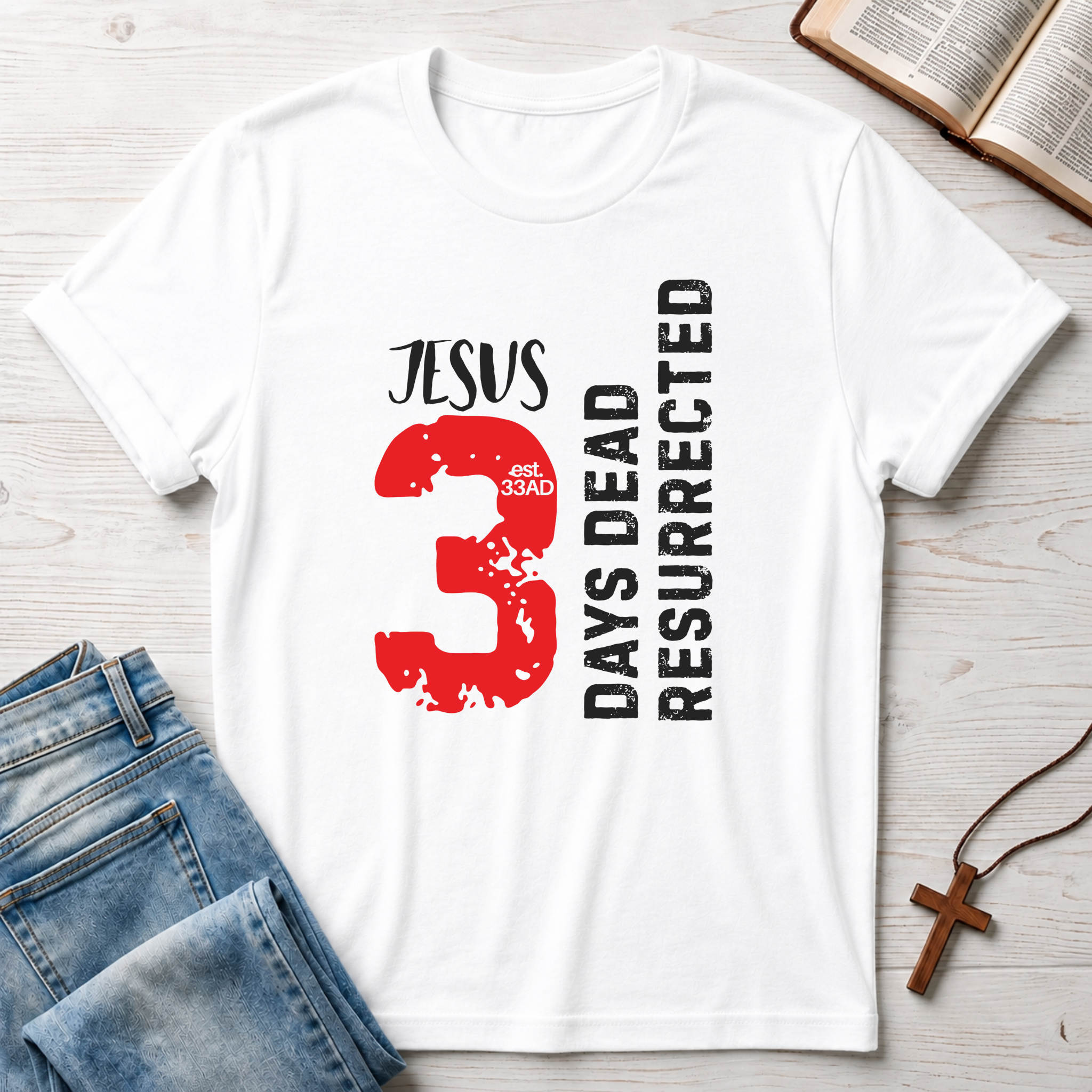 Jesus 3 Days T-Shirt