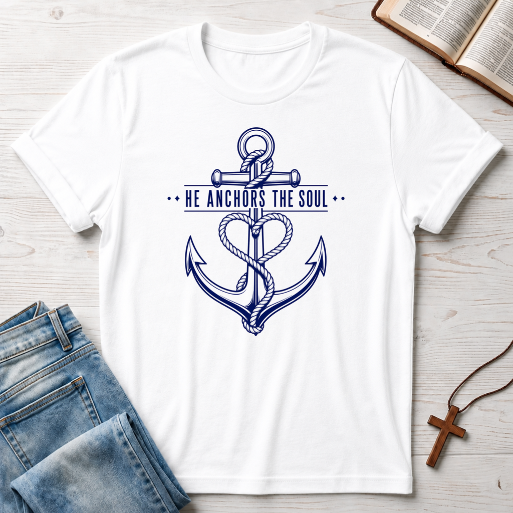 He Anchors The Soul T-Shirt