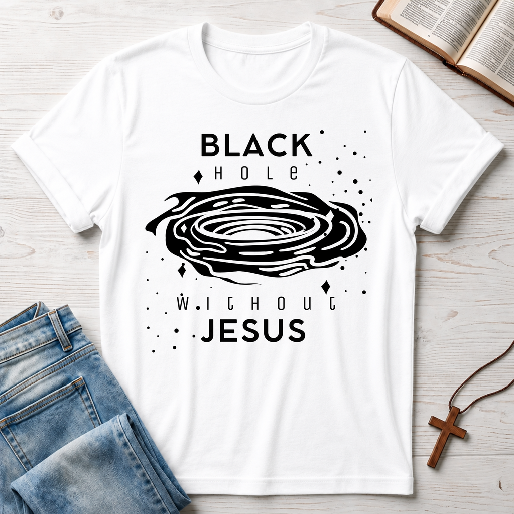 Black Hole Without Jesus T-Shirt