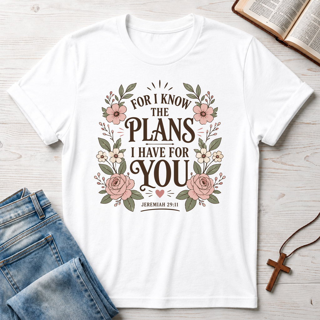 Jeremiah 29:11 Plans I Have For You T-Shirt