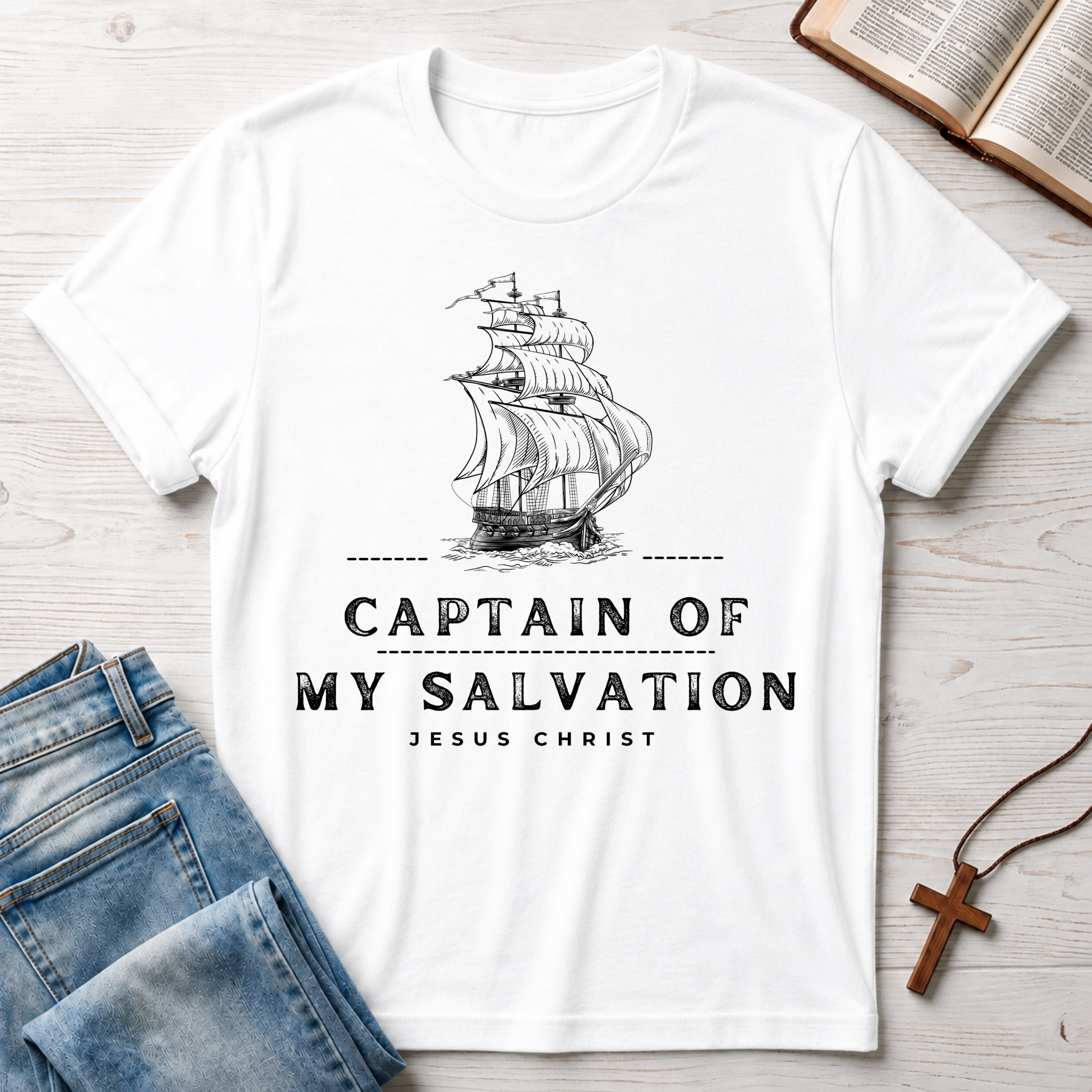 Captain Of My Salvation T-Shirt