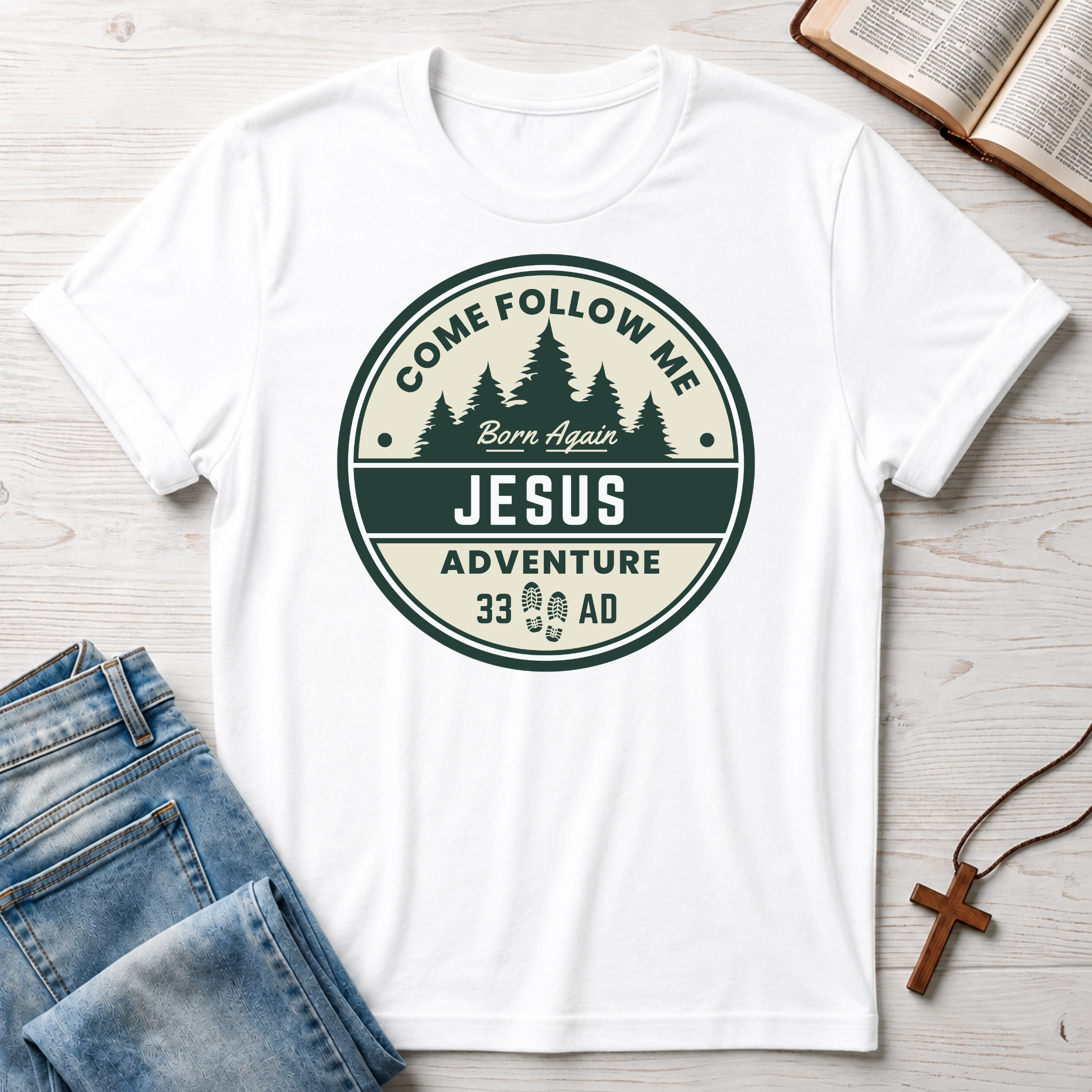 Come Follow Me Jesus Adventure T-Shirt