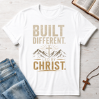 Built Different. Led By Christ. T-Shirt
