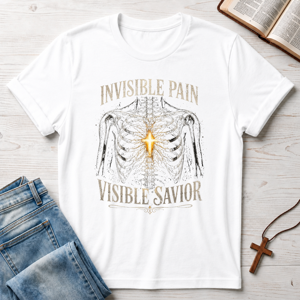 Invisible Pain Visible Savior T-Shirt