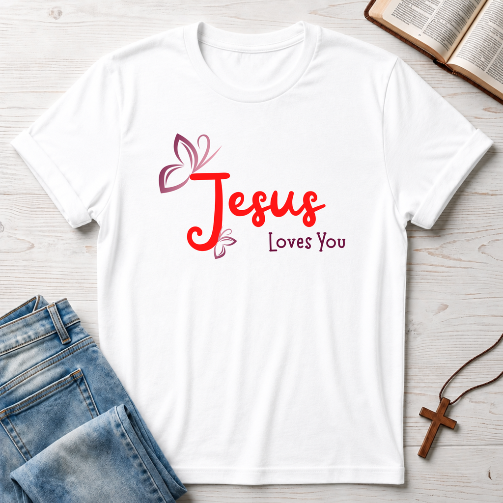 Jesus Loves You 2 T-Shirt