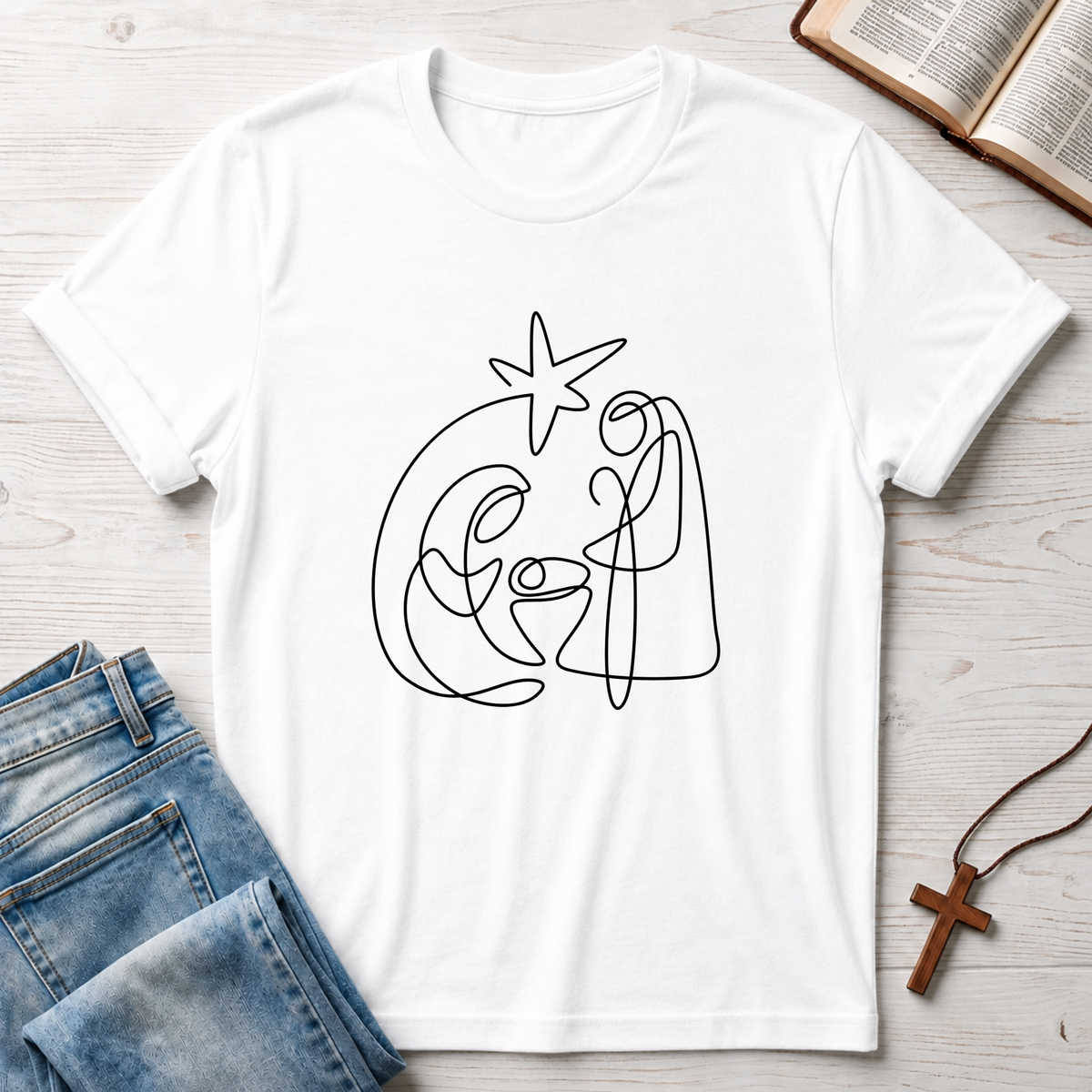 Jesus Mary Joseph T-Shirt
