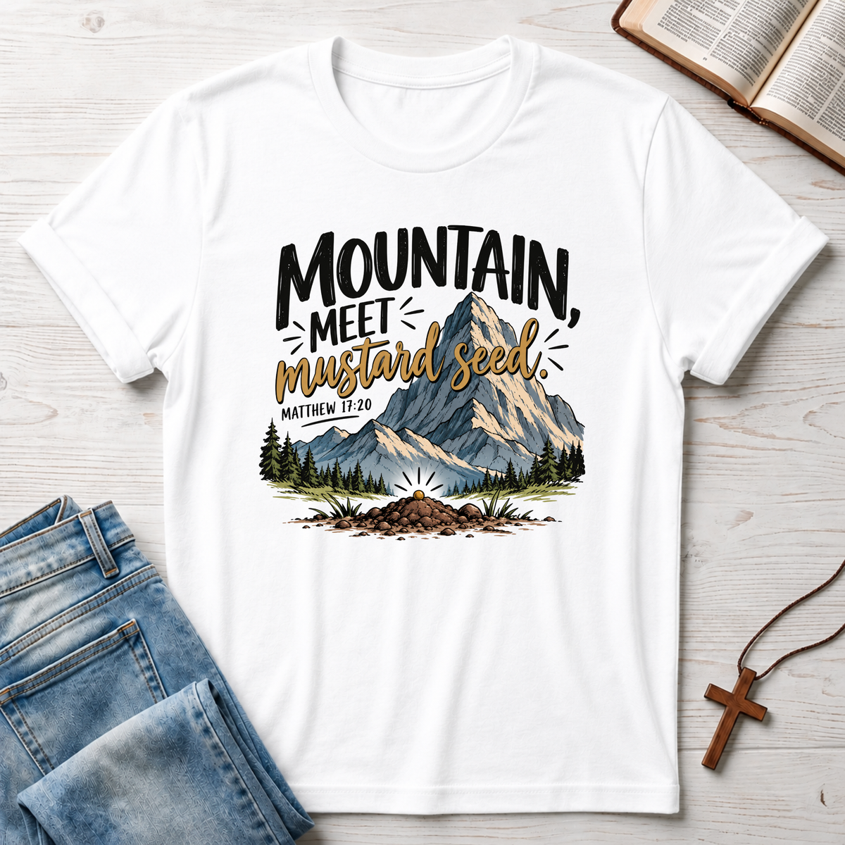 Mountain Meet Mustard 1 T-Shirt