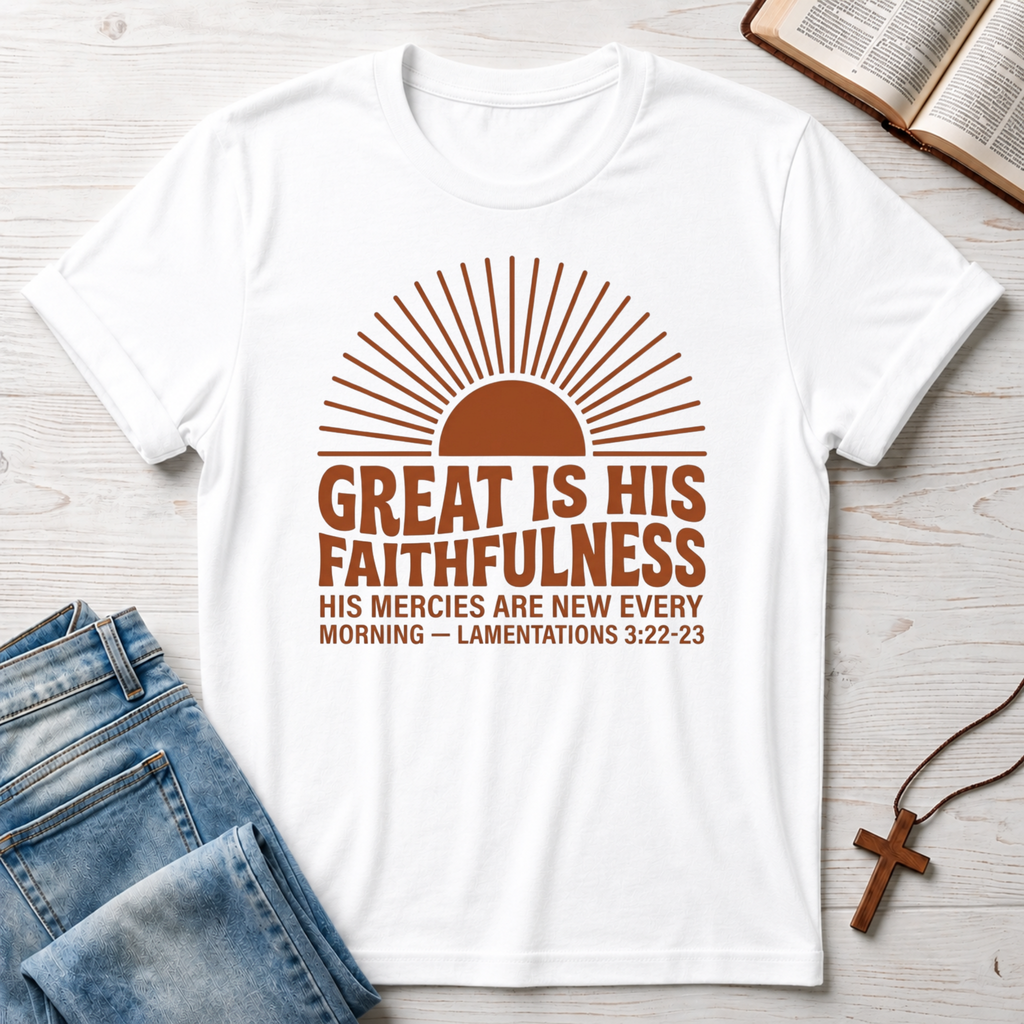 Great Is His Faithfulness T-Shirt