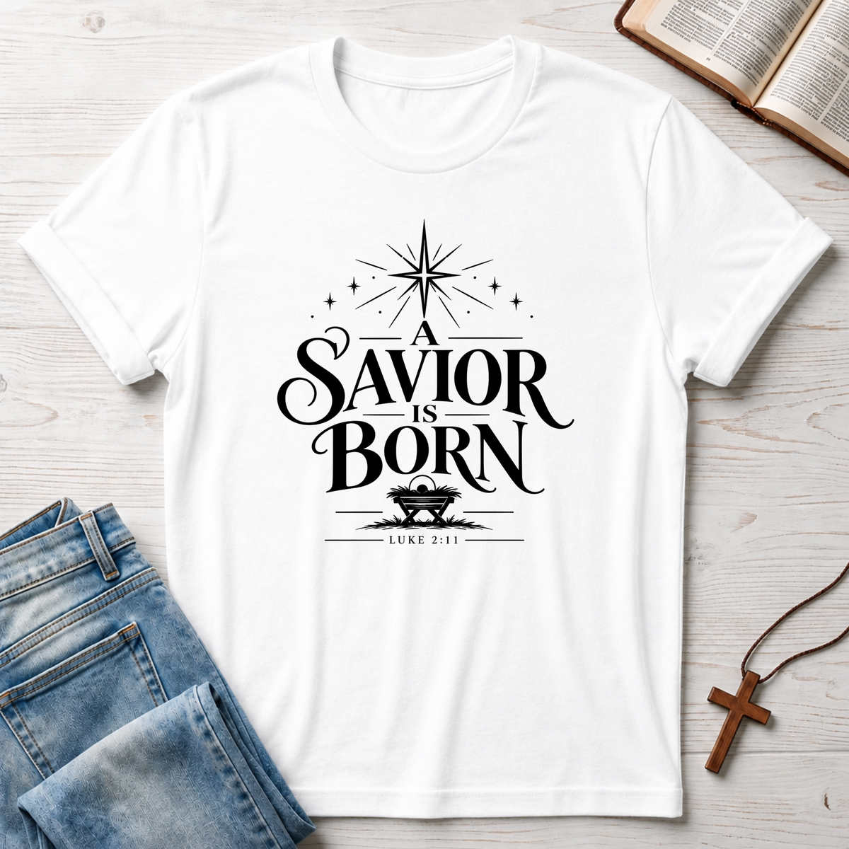 Savior Is Born T-Shirt